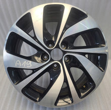 Load image into Gallery viewer, 1x Alufelge 17 Zoll 7.0" 5x108 46ET Glanz Schwarz 9810098477 Citroën Spacetourer FEL1334611474ex