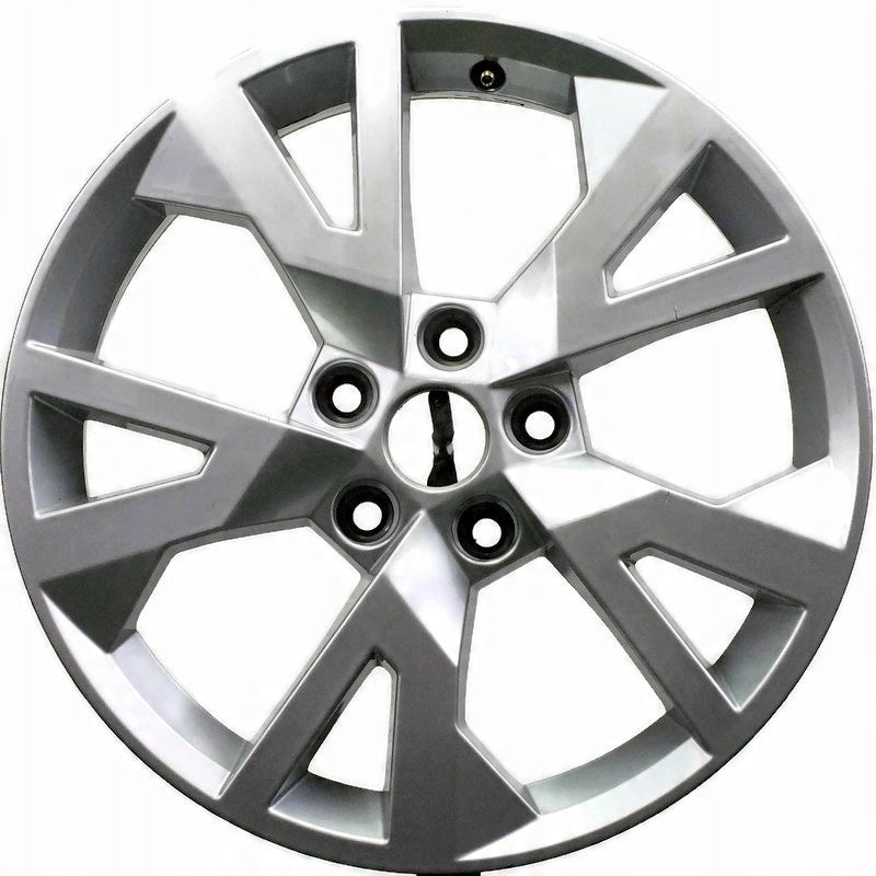 1x Alufelge 17 Zoll 7.0" 5x112 45ET Glanz Silber 5E0601025 Skoda Rim Wheel