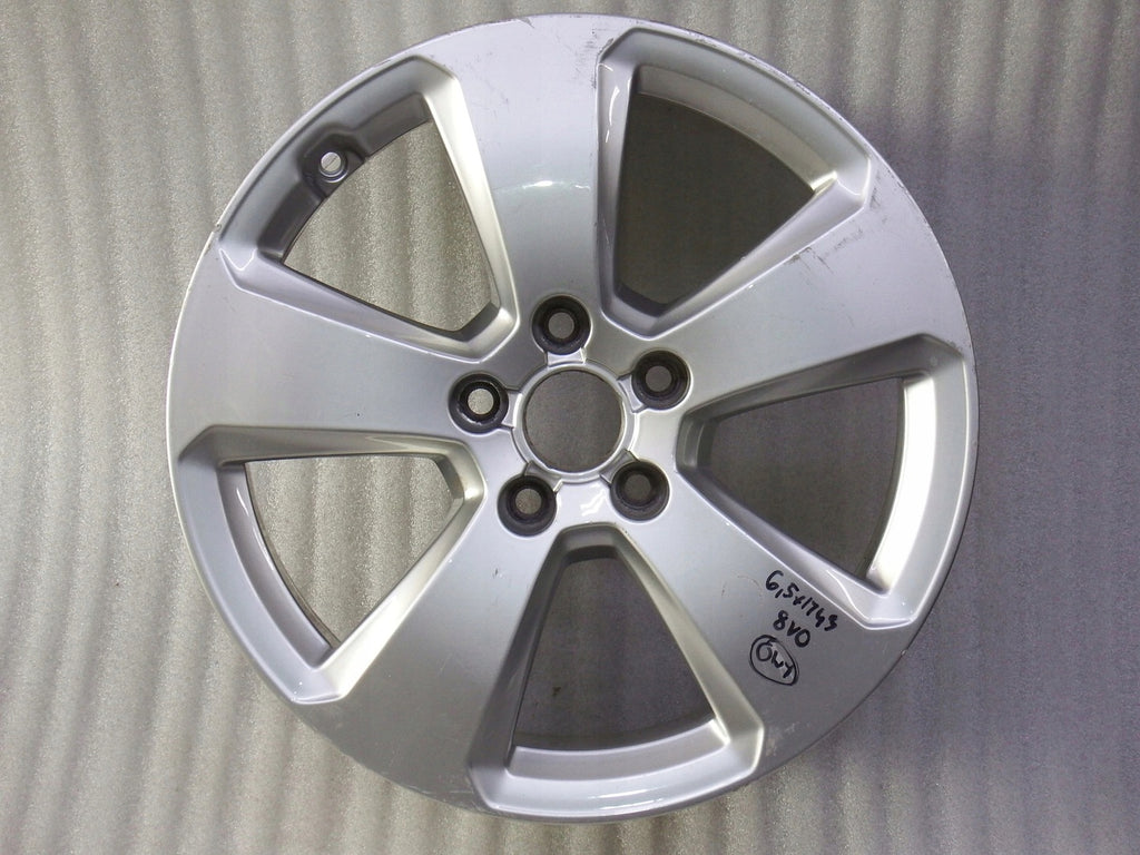 1x Alufelge 17 Zoll 6.5" 5x112 43ET Glanz Silber 8V0601025AD Audi A3 Rim Wheel