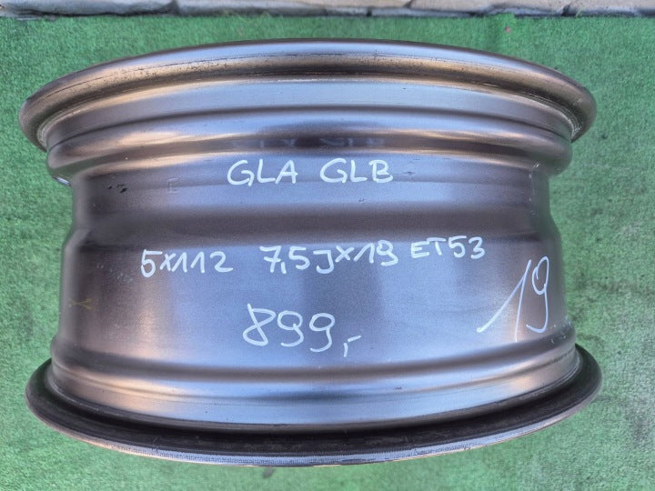 1x Alufelge 19 Zoll 5x112 A2474011500 Mercedes-Benz Gla H247 Rim Wheel FEL6827510316wc