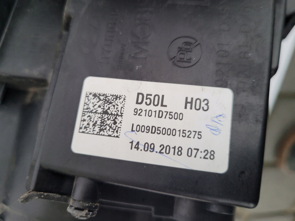 Frontscheinwerfer Hyundai III 9210D7500 LED Links Scheinwerfer Headlight SCH9619474922fu