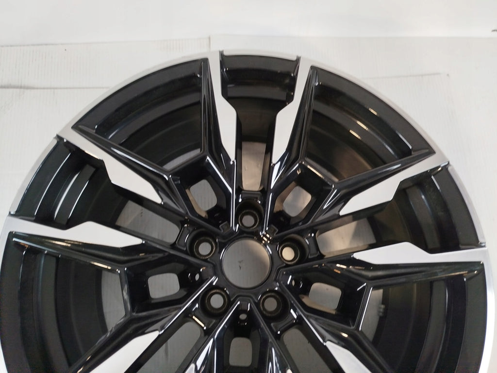 1x Alufelge 19 Zoll 8.5" 5x112 35ET Glanz Schwarz 8089227 BMW I4 G26 Rim Wheel FEL3555805064da
