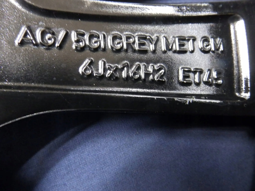 1x Alufelge 16 Zoll 6.0" 5x100 45ET Glanz Silber 6VA601025 Skoda Fabia Iv FEL6235654259dd