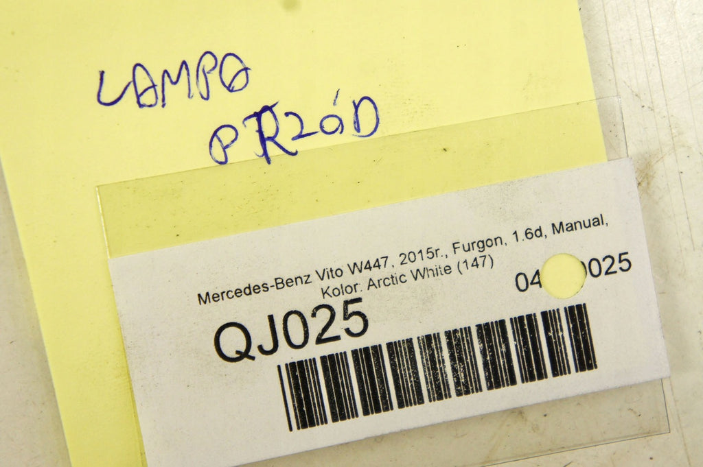 Frontscheinwerfer Mercedes-Benz Vito W447 Rechts Scheinwerfer Headlight