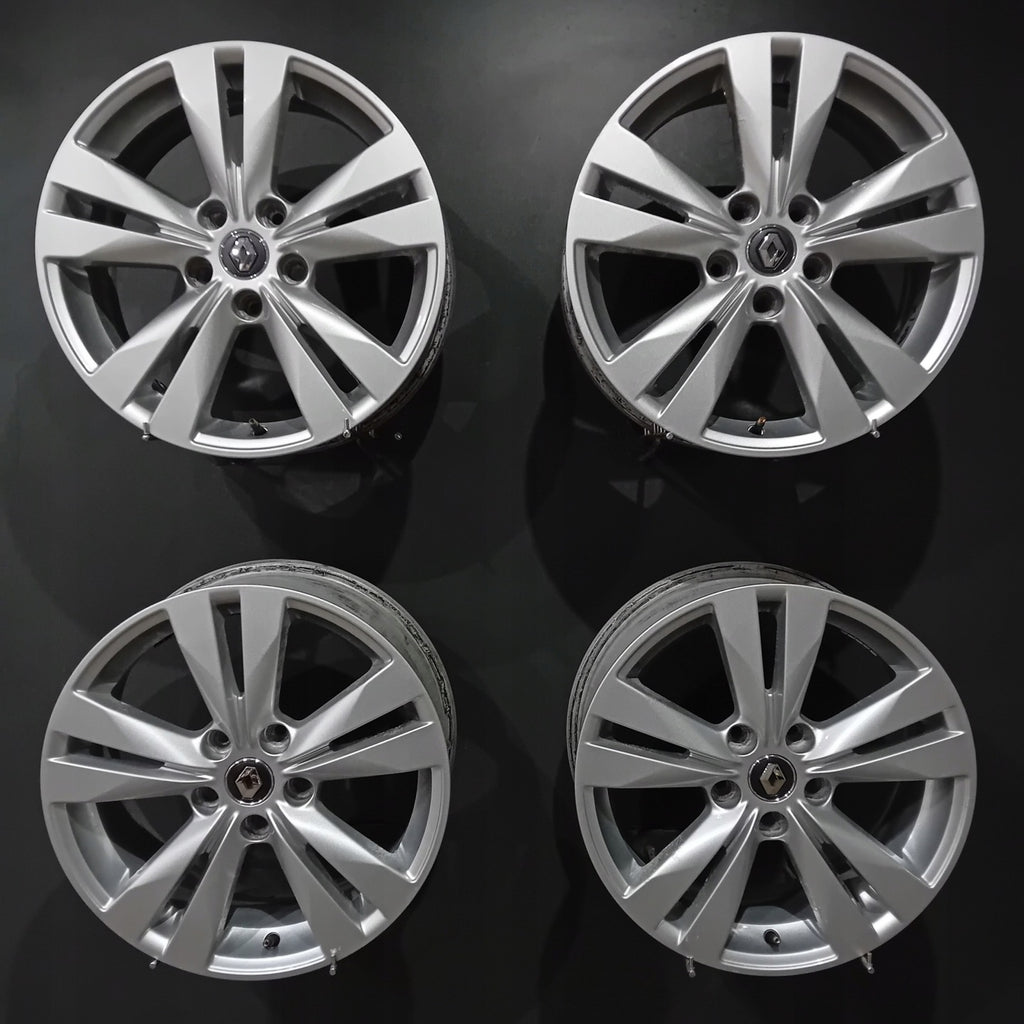 4x Alufelge 17 Zoll 7.0" 5x114.3 43ET 8201628858 Renault Megane Iii Rim Wheel FEL1061903709wz