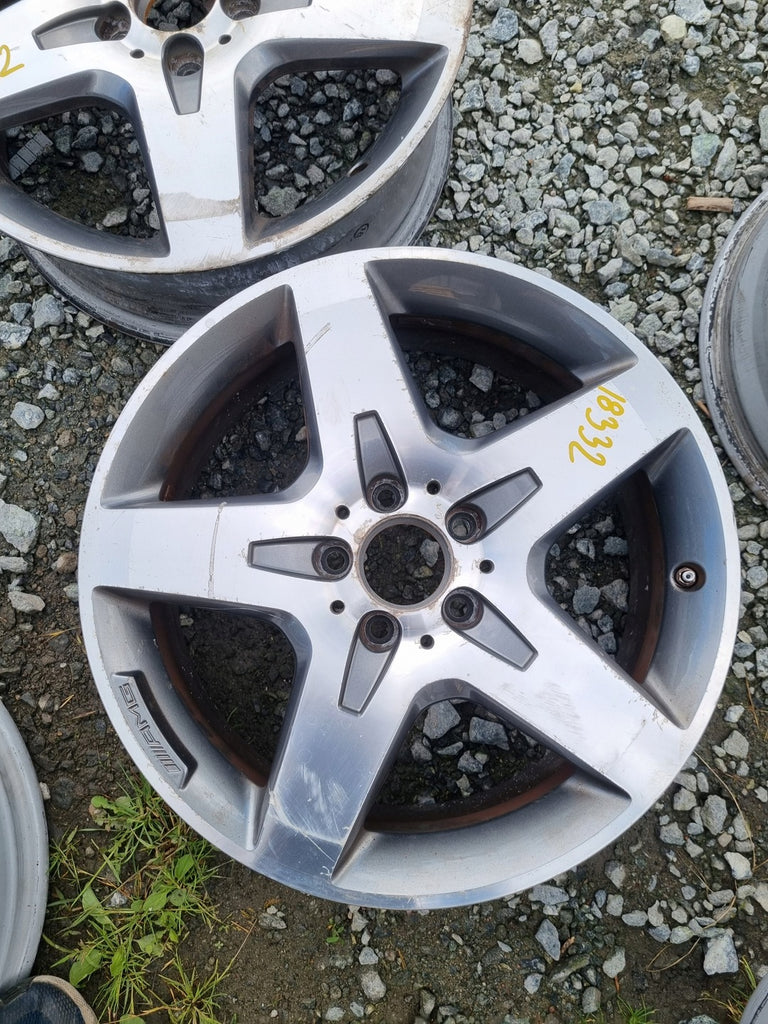 1x Alufelge 18 Zoll 7.0" 5x112 46ET Glanz Grau A1564010500 Mercedes-Benz Mg