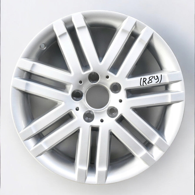 1x Alufelge 17 Zoll 8.5" 5x112 58ET Glanz Silber A2044010302 Mercedes-Benz W204