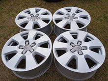 Load image into Gallery viewer, 4x Alufelge 18 Zoll 7.5" 5x130 53ET Matt Silber 4L0601025AF Audi Q7 Touareg FEL9541821047ee