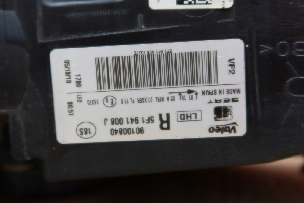 Frontscheinwerfer Seat Leon 5F1941008B LED Rechts Scheinwerfer Headlight