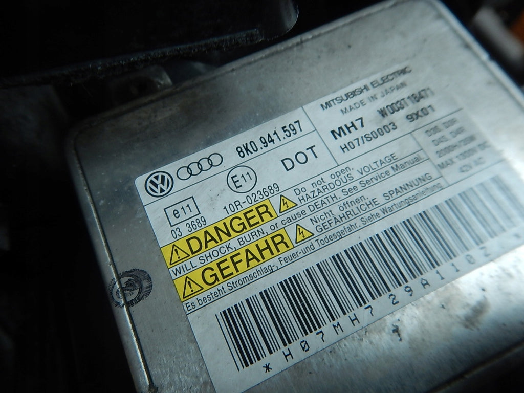 Frontscheinwerfer Audi A4 B8 8K0941030C Xenon Rechts Scheinwerfer Headlight