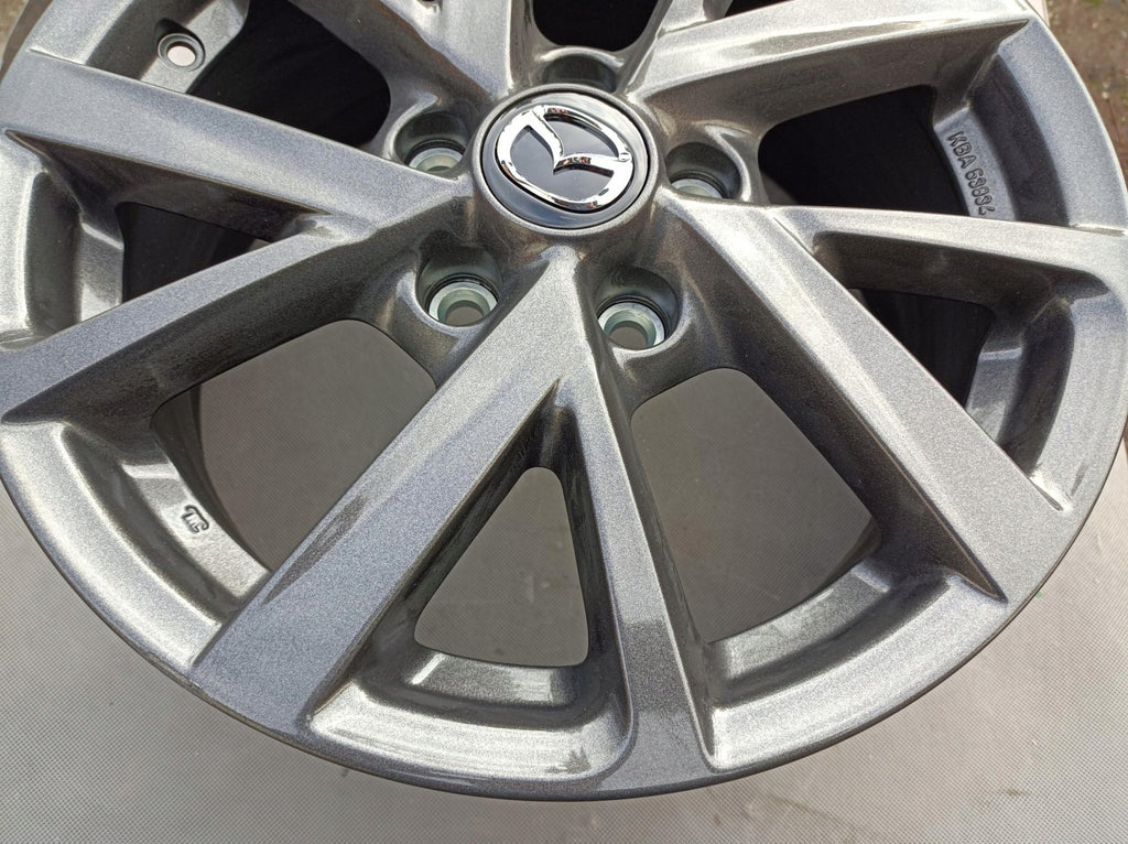 1x Alufelge 16 Zoll 6.5" 5x114.3 45ET Glanz Graphit KBA53834 Mazda Cx-30 Cx30 FEL8426537335im