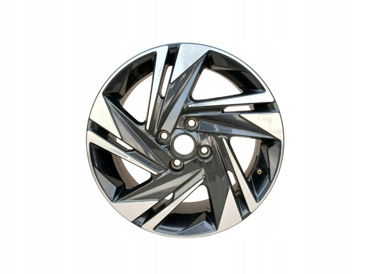 1x Alufelge 16 Zoll 6.0" 4x100 50ET Glanz 52910Q0200 Hyundai Bayon Rim Wheel FEL5745382971vw