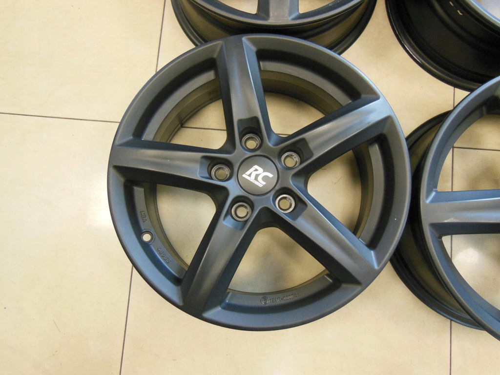 4x Alufelge 16 Zoll 6.5" 5x114.3 42ET RC24-656 Rim Wheel FEL2094928297ki