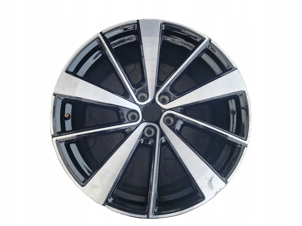 1x Alufelge 19 Zoll 9.0" 5x108 53ET Glanz Schwarz 32134523 Polestar Rim Wheel
