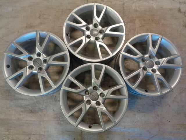 4x Alufelge 17 Zoll 6.5" 5x112 33ET Glanz Silber 8U0071497 Audi Q3 Rim Wheel FEL6139422161rr
