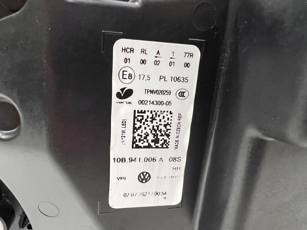 Frontscheinwerfer VW Id.3 10B941006A LED Rechts Scheinwerfer Headlight SCH1576540002fn