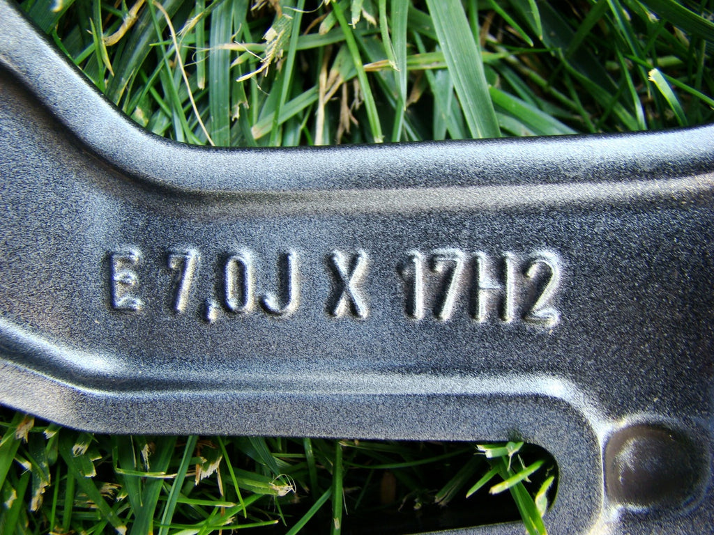 1x Alufelge 17 Zoll 7.0" 4x108 H1BJ-1007-D1A Ford Fiesta Rim Wheel