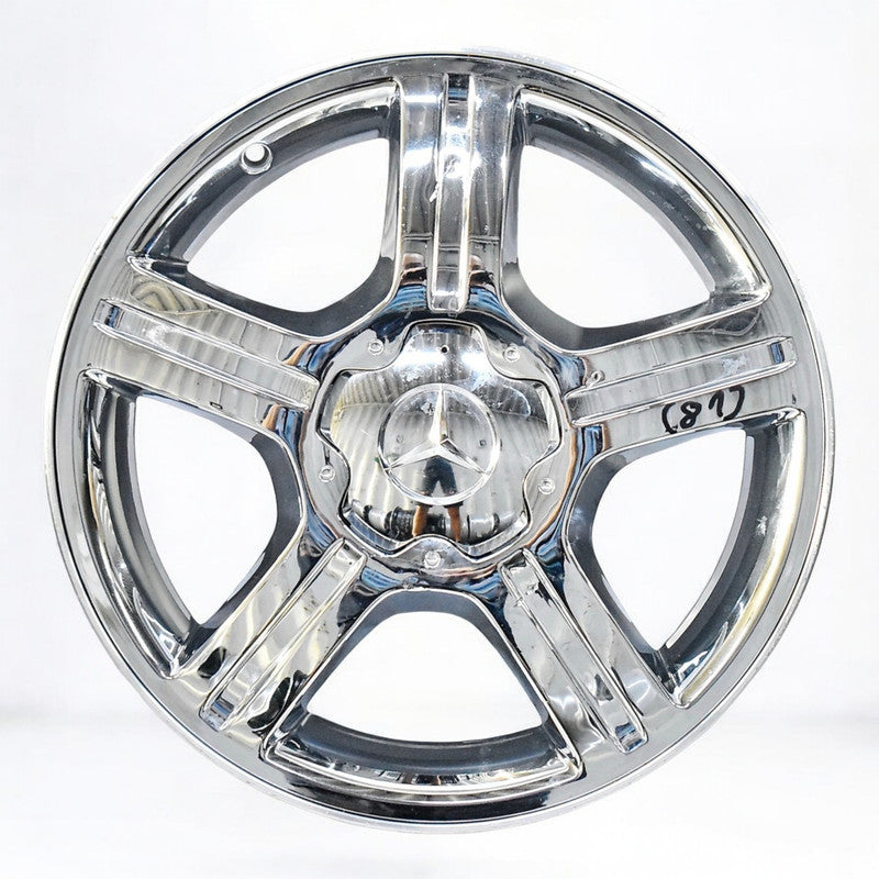 1x Alufelge 17 Zoll 7.0" 5x112 49ET Glanz Silber A1694000902 Mercedes-Benz