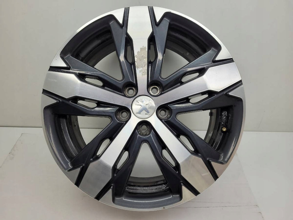 1x Alufelge 18 Zoll 7.5" 5x108 49ET Glanz Schwarz 9811635077 Peugeot 5008 Ii FEL8909627896wy