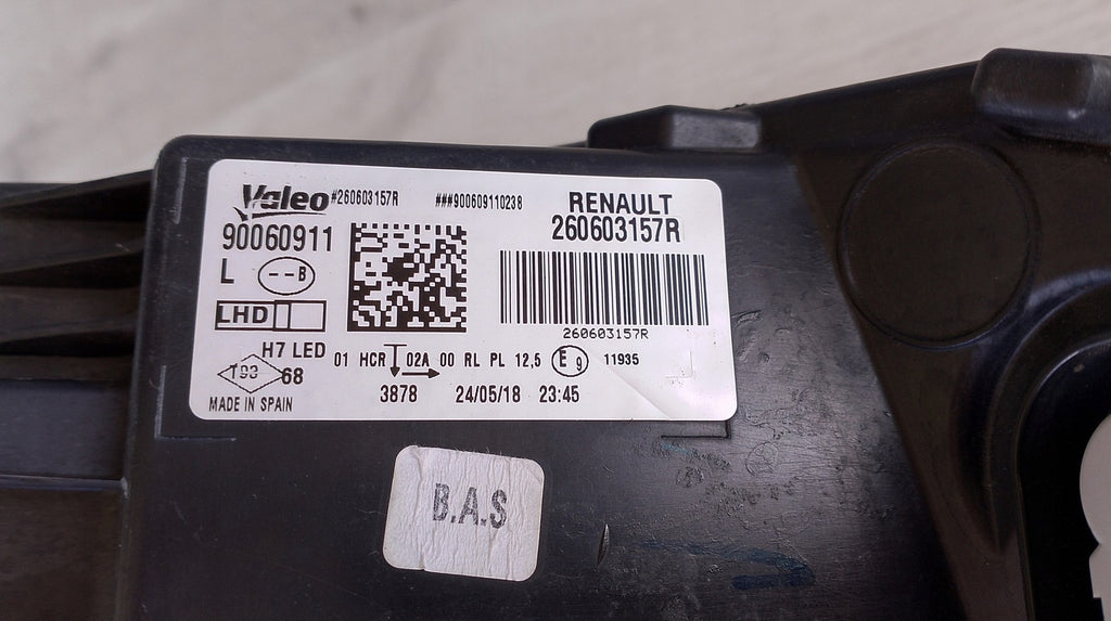 Frontscheinwerfer Renault Megane IV 260603157R LED Links Scheinwerfer Headlight SCH1053975372wp