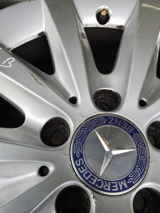 4x Alufelge 16 Zoll 6.5" 5x112 49ET Mercedes-Benz W176 Rim Wheel FEL5399937722jb