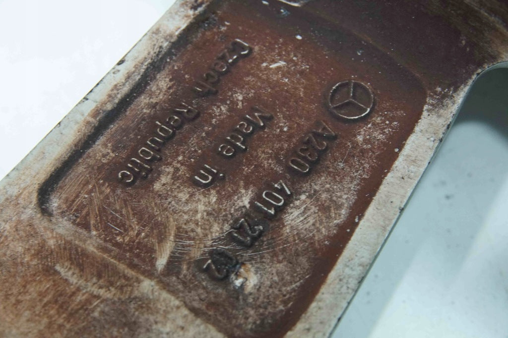 1x Alufelge 18 Zoll 9.5" 5x112 A2304012102 Mercedes-Benz Sl R230 Rim Wheel FEL3122680136pv