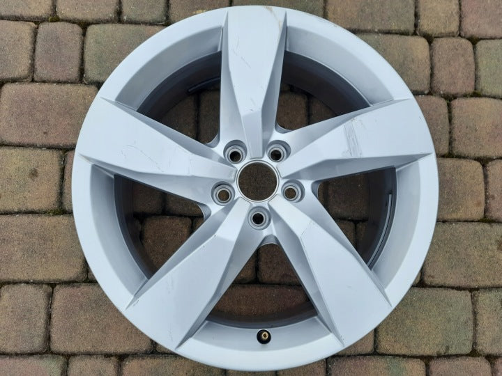 1x Alufelge 17 Zoll 6.5" 5x112 39ET 2GM601025A VW T-Cross Rim Wheel FEL5355620808nq