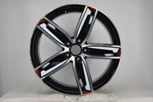 Load image into Gallery viewer, 1x Alufelge 19 Zoll 8.0&quot; 5x112 49ET Glanz Schwarz 8V0601025GK Audi Rim Wheel