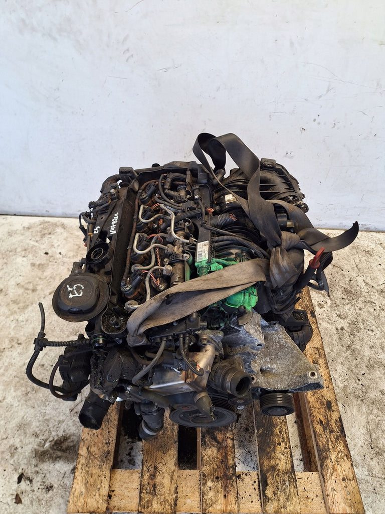 Motor BMW E60 N47D20C 2.0 140PS 166TKm 2009 Diesel Engine Unkomplett