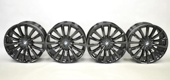 4x Alufelge 19 Zoll 8.5" 5x112 25ET Glanz Silber 6861225 BMW 6 G32 G11 G12 FEL4680598094hk