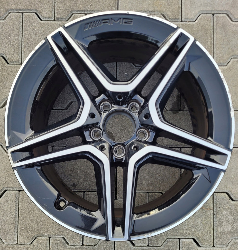 1x Alufelge 18 Zoll 8.0" 5x112 44ET Glanz Schwarz A2134016300 Mercedes-Benz W213 FEL4488420475yk