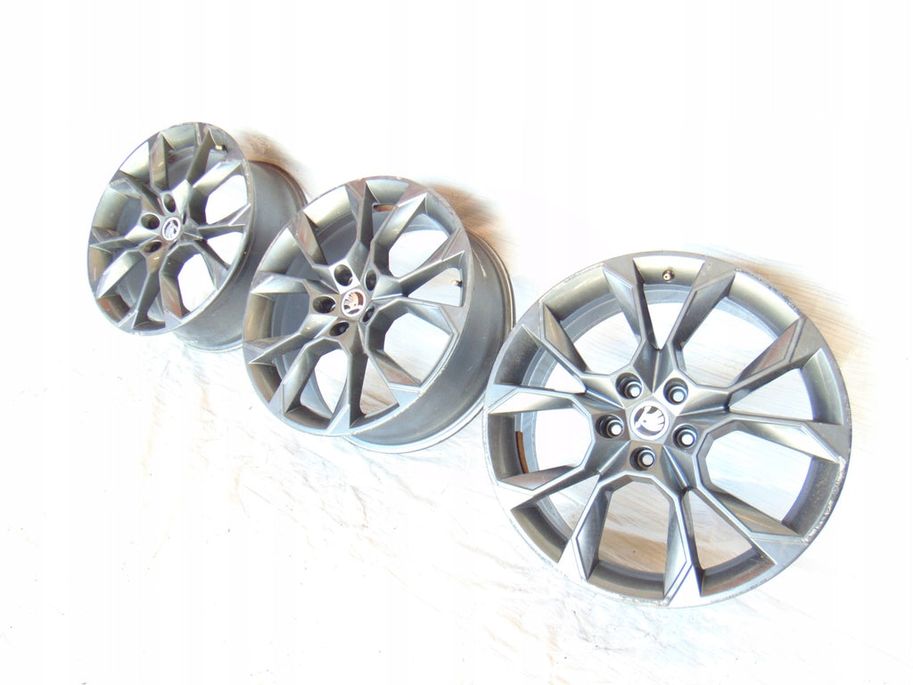 1x Alufelge 19 Zoll 7.5" 5x112 51ET 5E0601025BD Skoda Octavia Iii Rim Wheel FEL7693849007sf