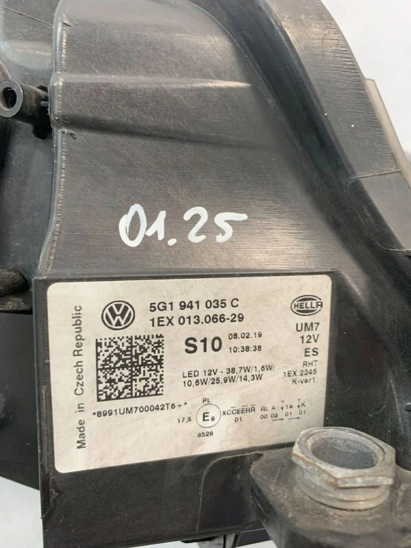 Frontscheinwerfer VW Golf VII 5G1941035C Links Scheinwerfer Headlight SCH8396134225ub