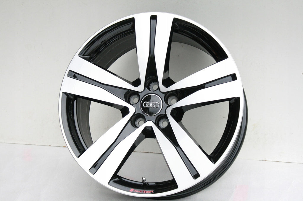4x Alufelge 18 Zoll 8.0" 5x112 25ET Glanz Silber 4M0601025 Audi A4 Allroad