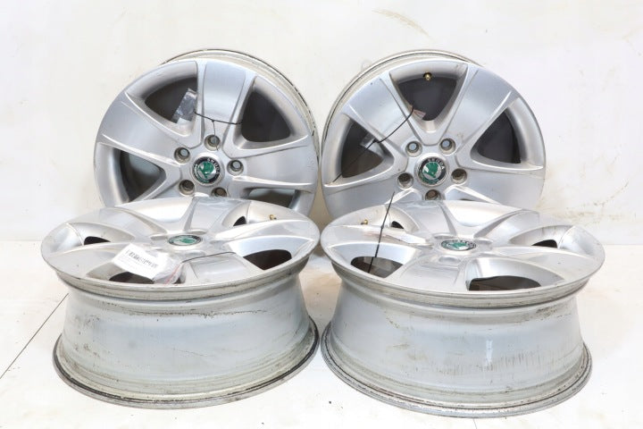 4x Alufelge 16 Zoll 6.5" 5x112 Skoda Octavia Ii Rim Wheel FEL1980286929cn
