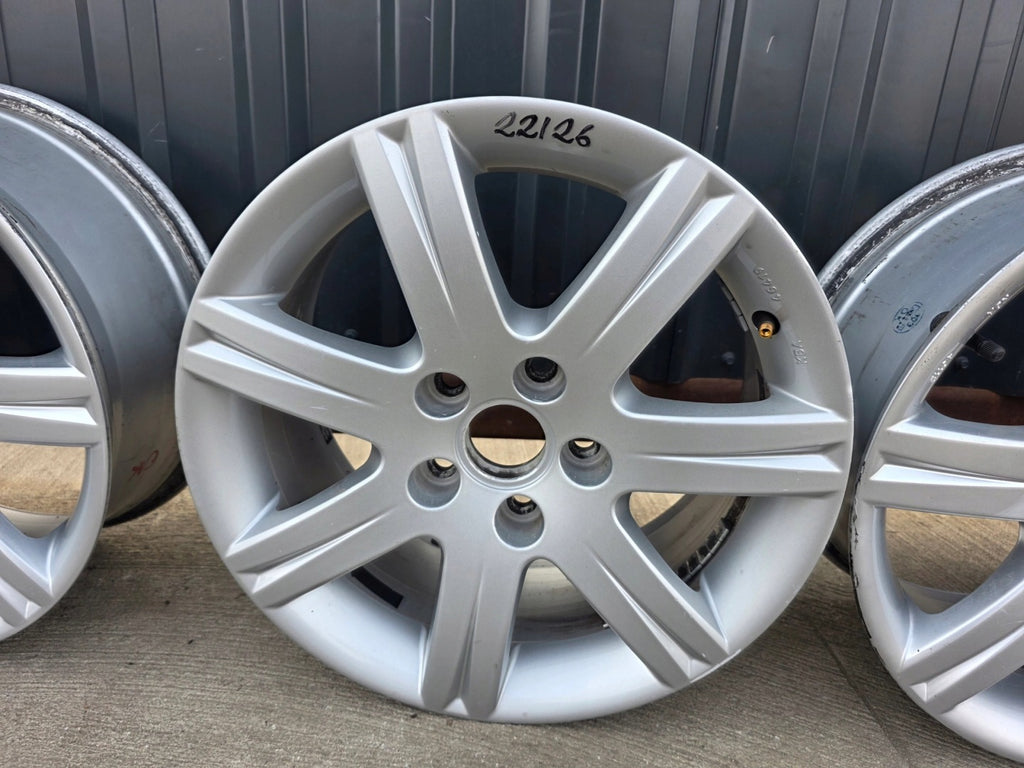 4x Alufelge 16 Zoll 7.0" 5x112 42ET Glanz Silber 4F0071496 Audi A6 A4 I FEL2066459021xi