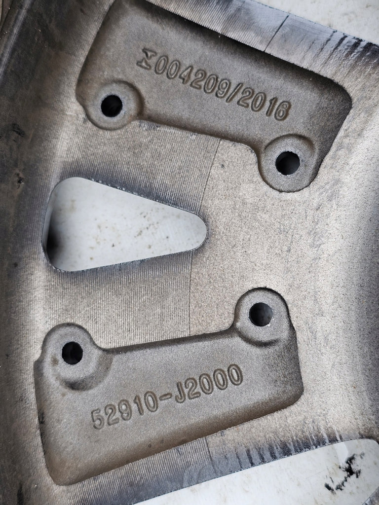 1x Alufelge 18 Zoll 7.0" 4x114.3 50ET Glanz 52910-J2000 Kia Soul Niro Rim Wheel FEL3310500555wg