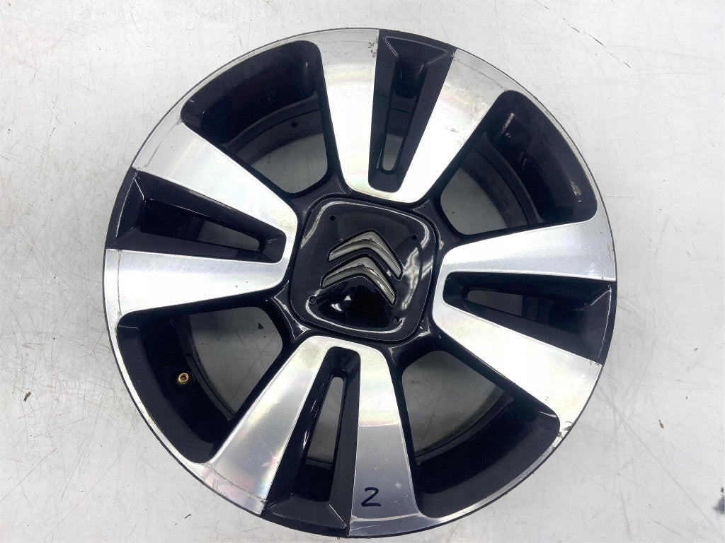 1x Alufelge 16 Zoll 6.5" 4x108 20ET Glanz Schwarz 9813075077 Citroën C3 Iii FEL7972872606fs