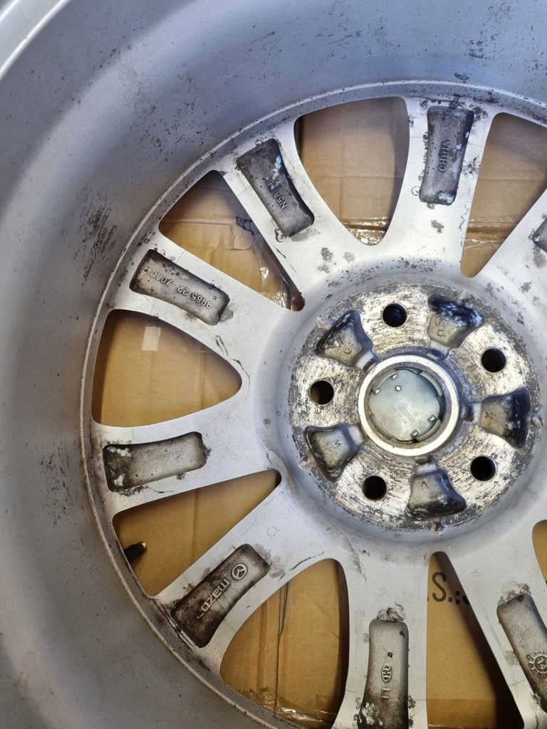 1x Alufelge 18 Zoll 7.0" 5x114.3 50ET Glanz Silber 9965227080 Mazda Mx-5 I FEL3421944114vg