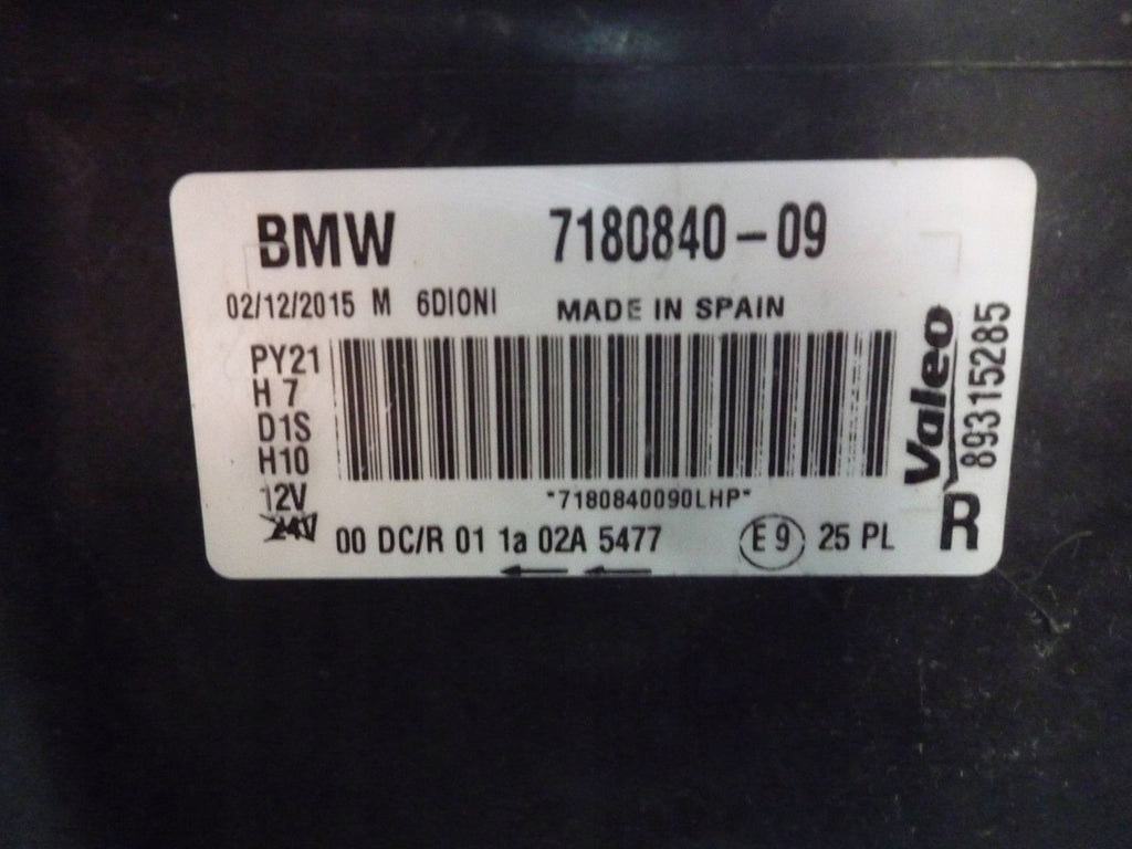 Frontscheinwerfer BMW 1 E81 E87 7180840 Rechts Scheinwerfer Headlight SCH4896737479xo