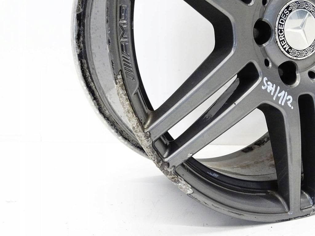 1x Alufelge 18 Zoll 9.0" 5x112 A2124012402 Mercedes-Benz W212 Rim Wheel