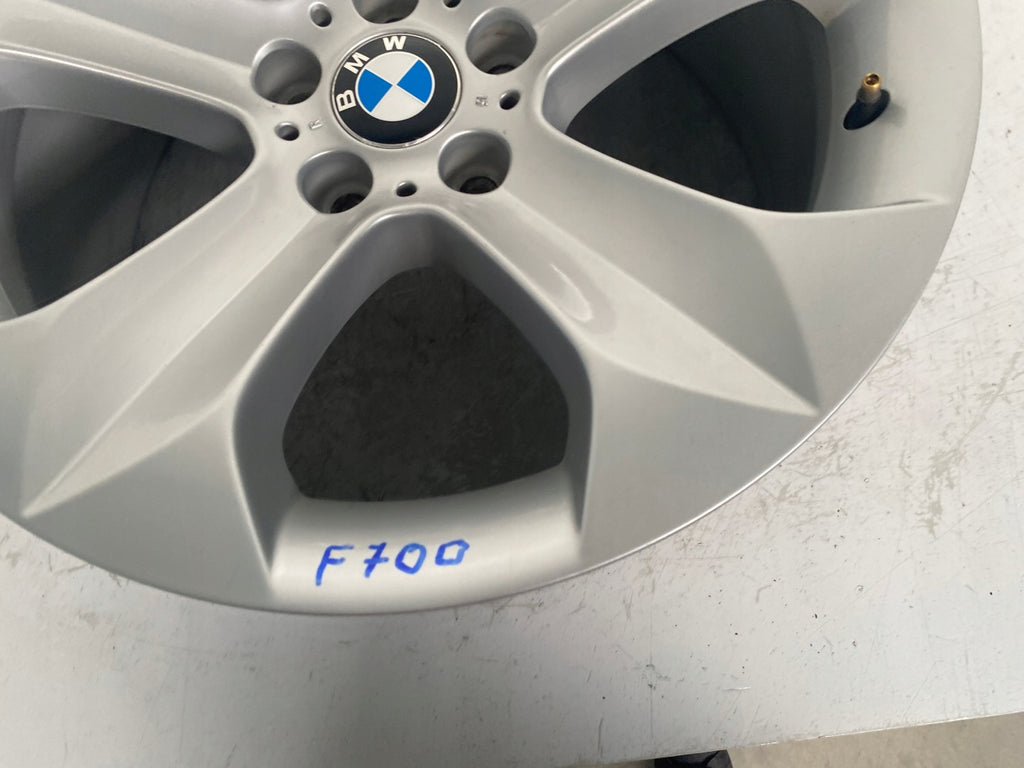 1x Alufelge 19 Zoll 9.0" 5x120 18ET Glanz Silber 6774894 BMW X5 E70 Rim Wheel FEL4752775457qw