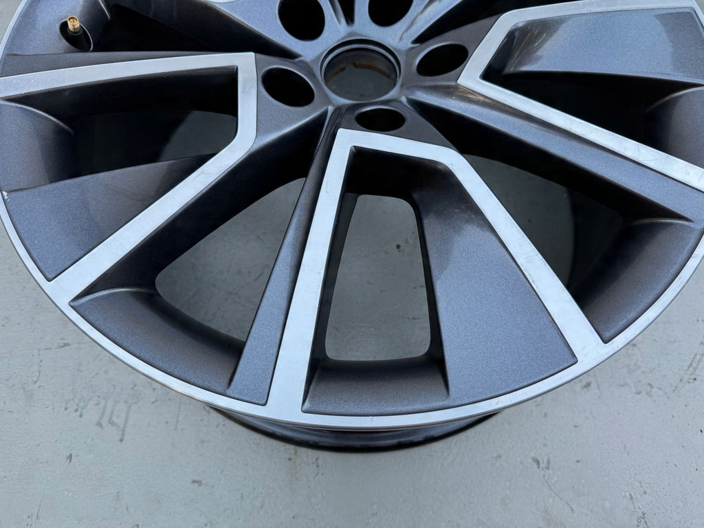 1x Alufelge 18 Zoll 7.5" 5x112 5E3601025 Skoda Octavia 5e3 Iv Rim Wheel