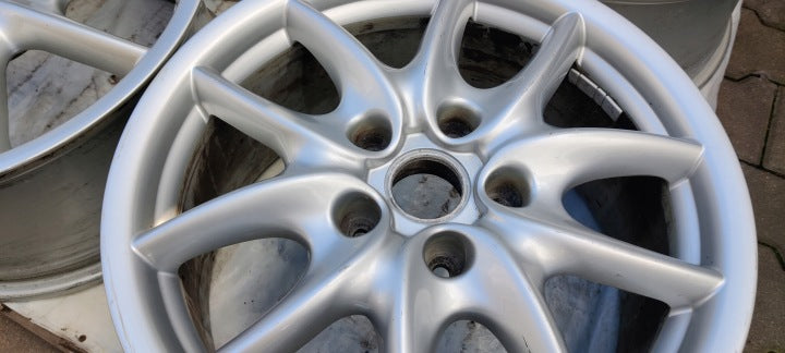 4x Alufelge 19 Zoll 9.0" 5x130 60ET 7L5601025B Porsche Rim Wheel FEL7240649149uu