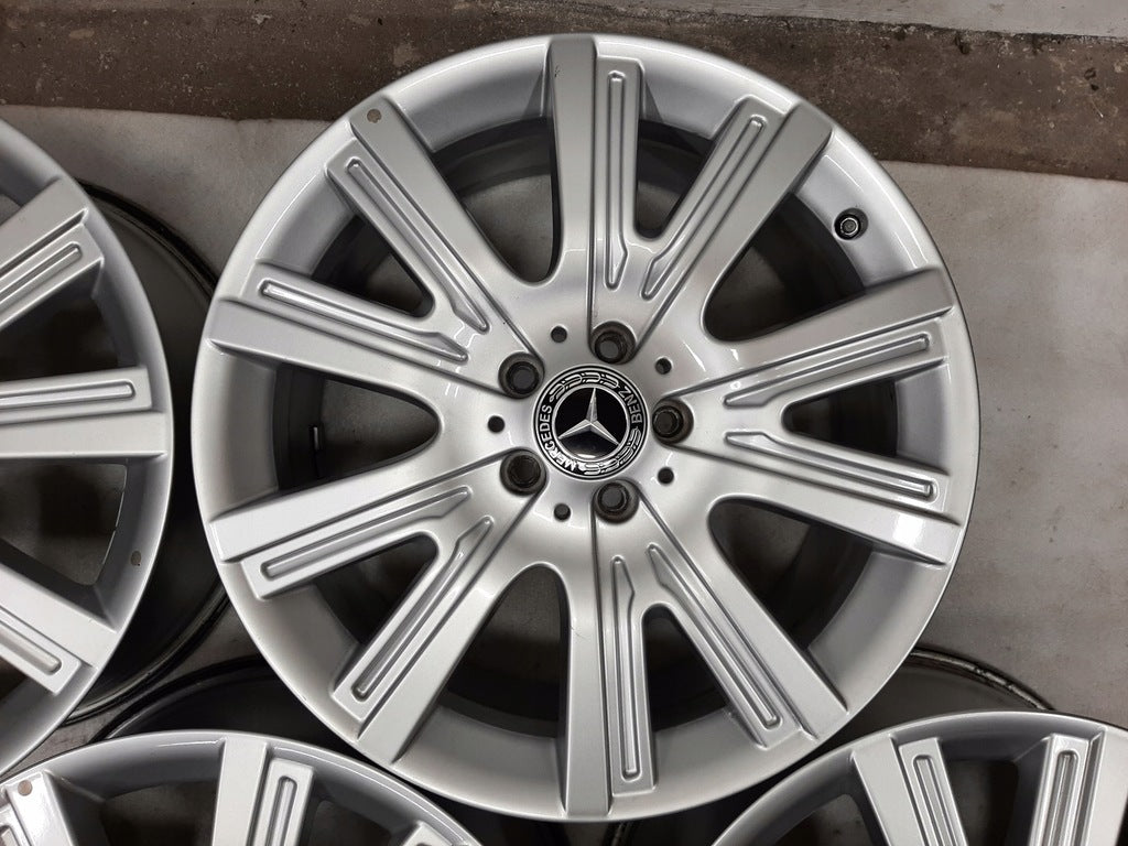 4x Alufelge 19 Zoll 8.5" 5x112 62ET Glanz Silber A1664011702 Mercedes-Benz W166 FEL4964916731os