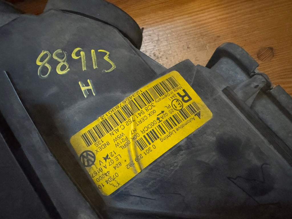 Frontscheinwerfer VW Passat Cc 3C8941752 Rechts Scheinwerfer Headlight