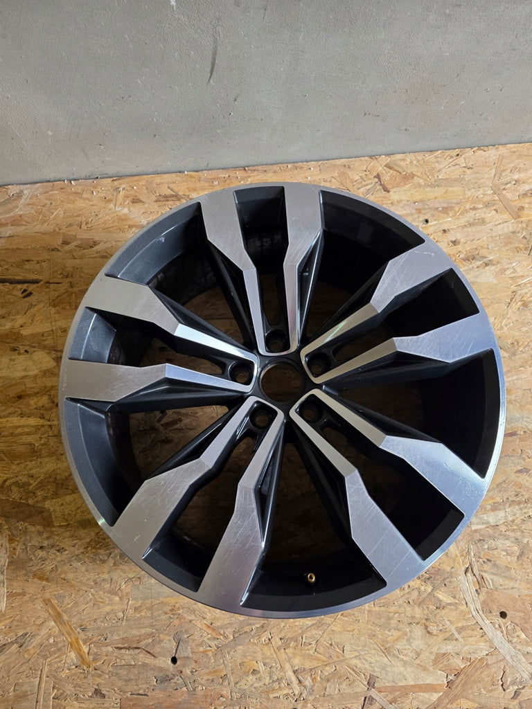 1x Alufelge 20 Zoll 8.5" 5x112 38ET Glanz 5NA601025G VW Tiguan Rim Wheel FEL8505618849uf