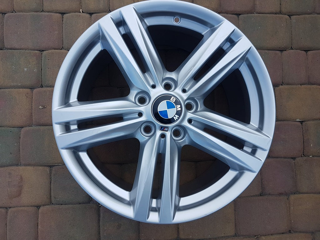 1x Alufelge 18 Zoll 8.0" 5x120 52ET Glanz Silber 7845853 BMW 1 F21 F20 Rim Wheel FEL8091644320eg