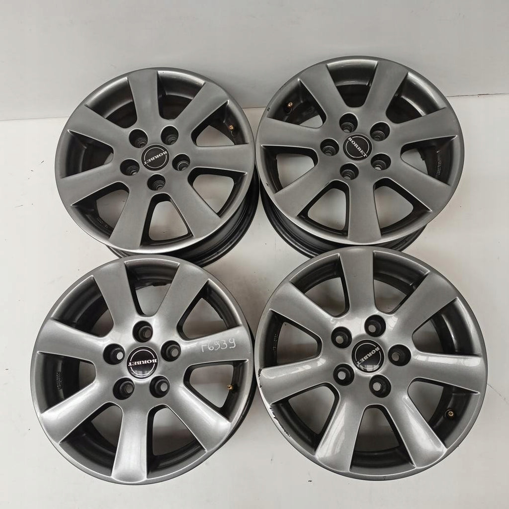 4x Alufelge 15 Zoll 6.5" 5x112 47ET Glanz Grau CA65535K1 Audi I Rim Wheel FEL8768035122qc