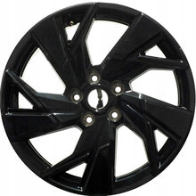 Laden Sie das Bild in den Galerie-Viewer, 1x Alufelge 17 Zoll 7.5&quot; 5x108 44ET Glanz Schwarz 9843281580 Opel Astra L